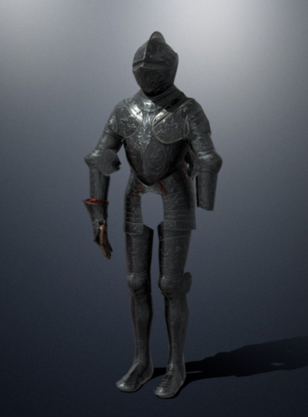 3D scan of King Erik XIV of Sweden's parade armor, available in augmented reality in BavAR[t]!