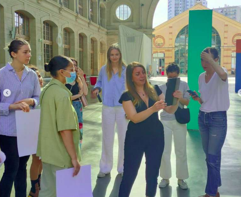 Expérience immersive in situ, Centquatre-Paris