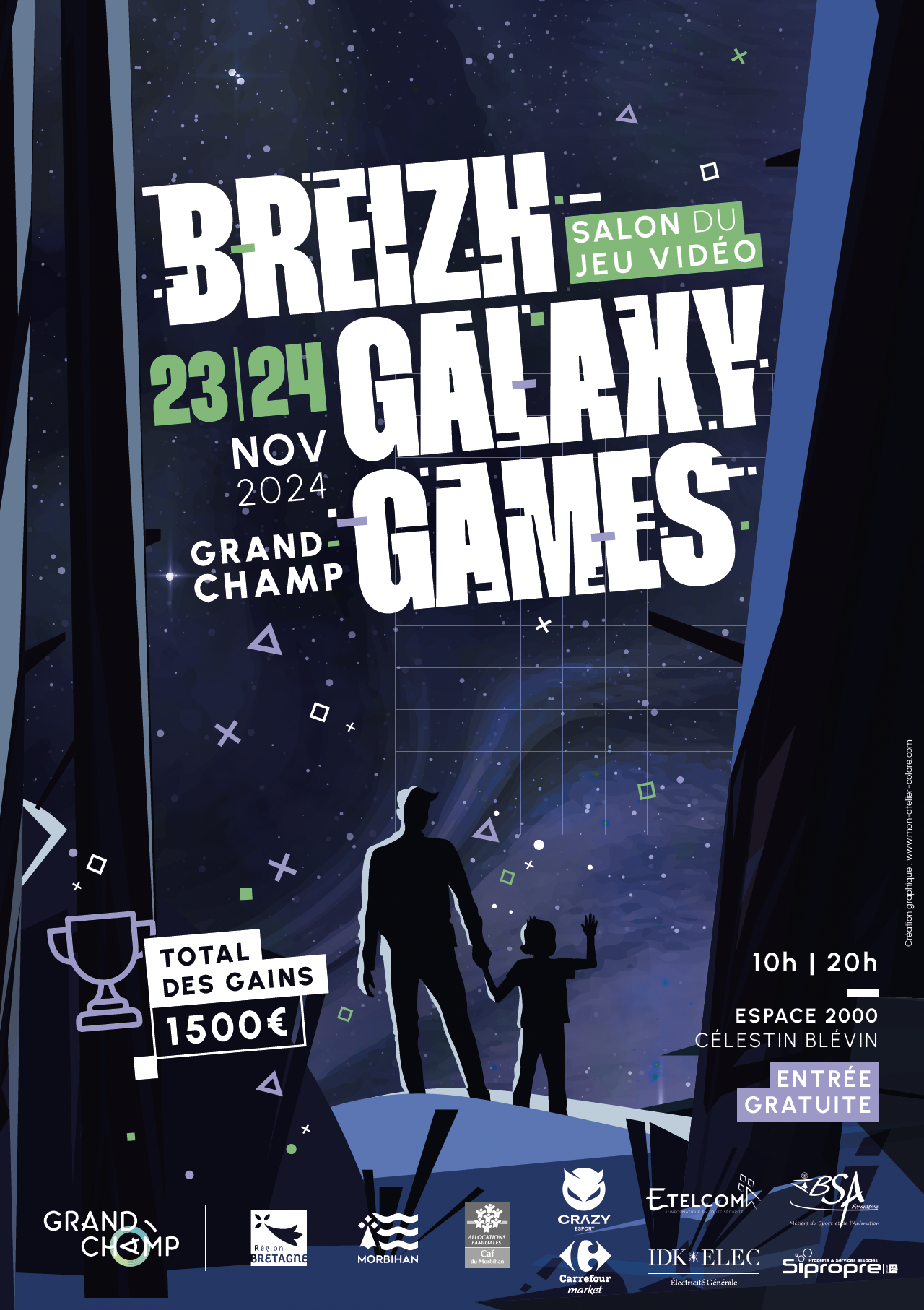 BavAR[t] au Breizh Galaxy Games, parcours événementiel