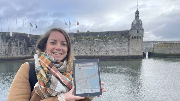 Article Ouest-France, Chloé Guennou