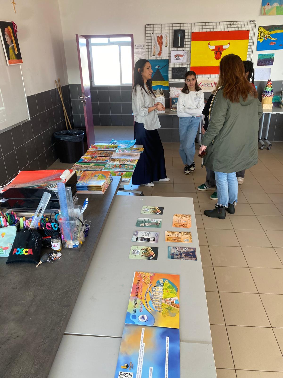 Atelier scolaire BavAR[t], Meung-sur-Loire