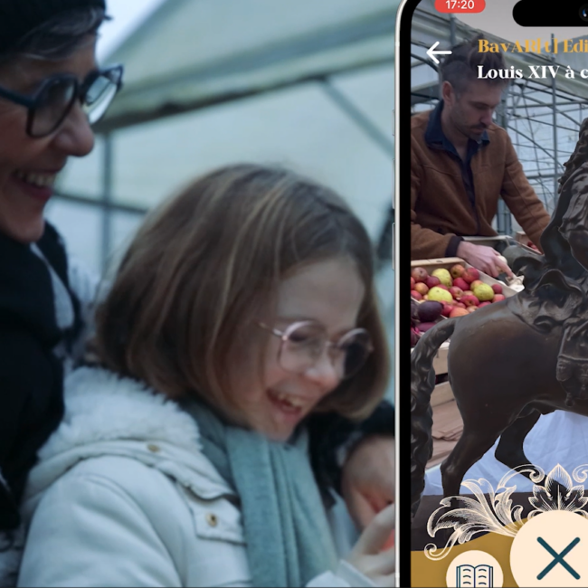Application BavAR[t] en réalité augmentée sur un parcours culturel