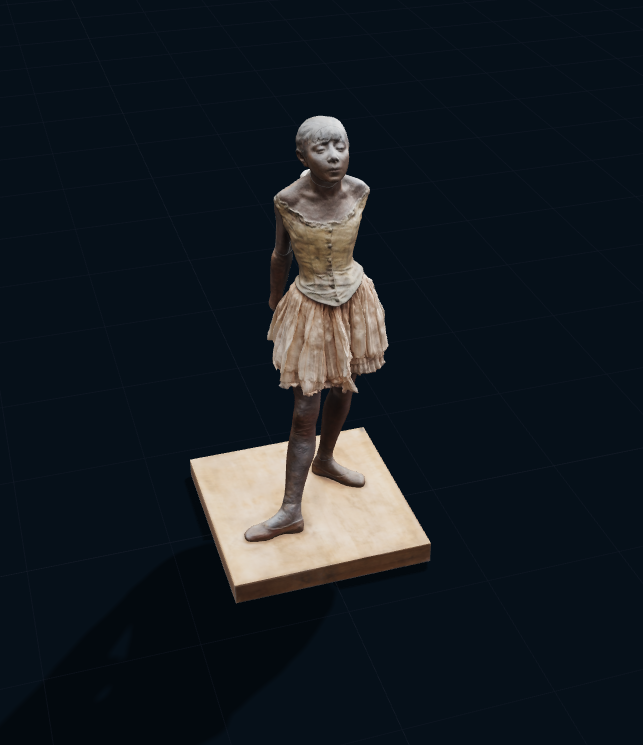 La petite Danseuse de 14 ans — visionneuse 3D BavAR[t]